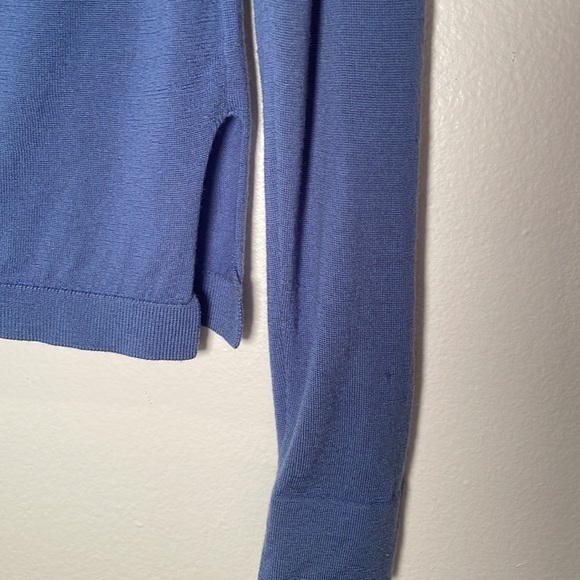 Millie and Lou Sky Blue Crewneck sweater with Sleeping Clown Graphic - Picture 4 of 4